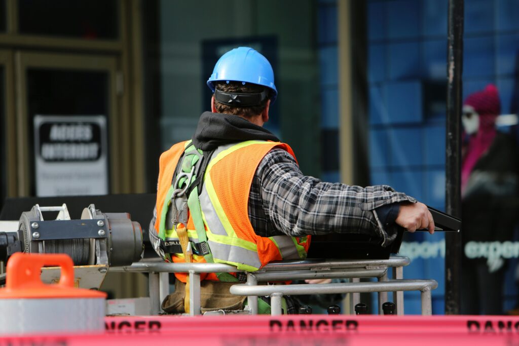 Brandwacht aan het werk